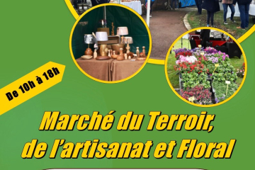 Marché du terroir, de l'art floral et de l'artisanat
