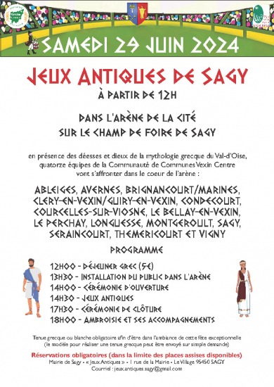 Jeux antiques de Sagy