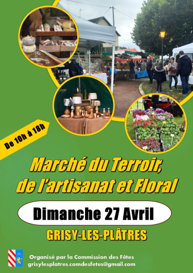Marché du terroir, de l'art floral et de l'artisanat