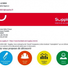 Agence de recrutement : SUPPLAY CERGY, basée à OSNY.