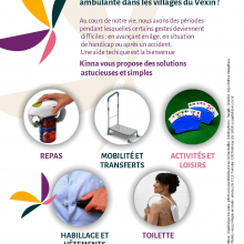 Mardi 04 juin sur la place du Soleil levant la Sté KINNA VEXIN : le plaisir de vivre chez soi tous les jours.