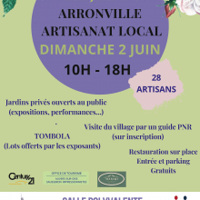 Dimanche 02 juin : salon d'artisanat à Arronville