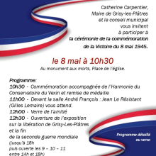  Programmation détaillée de la journée de commémoration du 08 mai 1945(590.09 Ko)