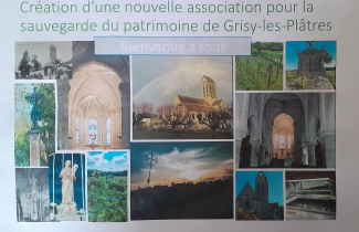 Samedi 12 avril : création d'une association de sauvegarde du patrimoine grisylien