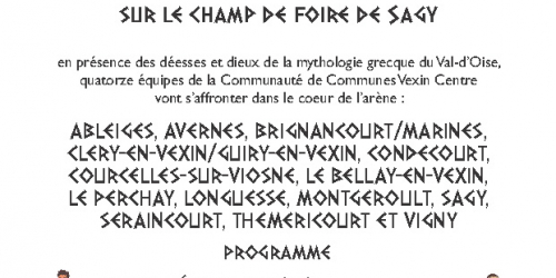 Jeux antiques de Sagy