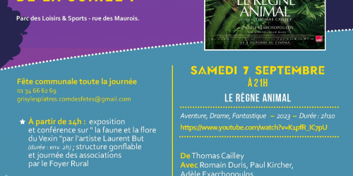 Programme fête communale