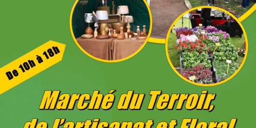 Marché du terroir, de l'art floral et de l'artisanat