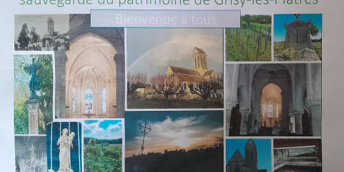 Annonce de la création d'une association de sauvegarde du patrmoinne grisylieniY6